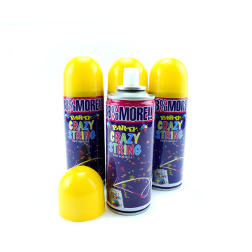 Umweltfreundliche Farbe Silly String Spray Party Crazy String